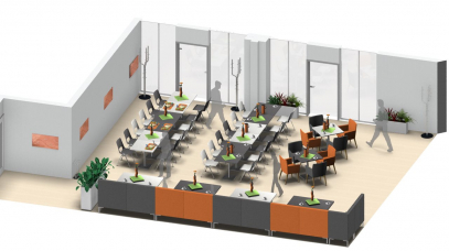 Speiseraum Lenshilfe Eisleben, Ansicht I, 24.11.2016